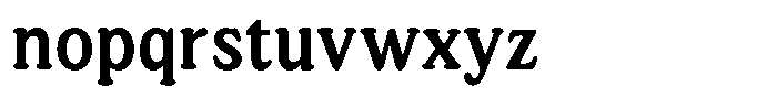 Astheric Contrast Condensed Font LOWERCASE