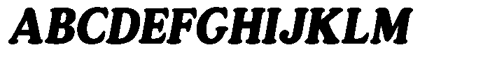 Astheric Contrast Extra Bold Condensed Italic Font UPPERCASE
