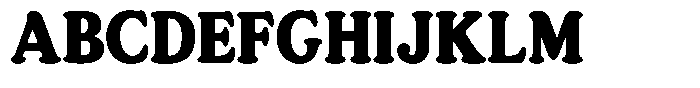 Astheric Contrast Extra Bold Condensed Font UPPERCASE