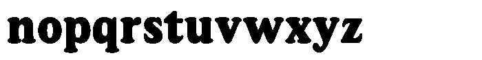 Astheric Contrast Extra Bold Condensed Font LOWERCASE