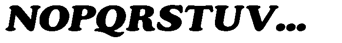 Astheric Contrast Extra Bold Expanded Italic Font UPPERCASE