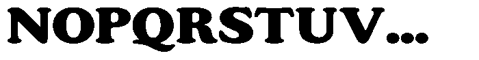 Astheric Contrast Extra Bold Expanded Font UPPERCASE