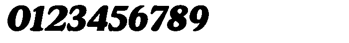 Astheric Contrast Extra Bold Semi Condensed Italic Font OTHER CHARS