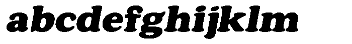 Astheric Contrast Extra Bold Semi Expanded Italic FONT