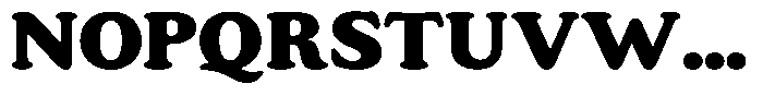 Astheric Contrast Extra Bold Semi Expanded Font UPPERCASE