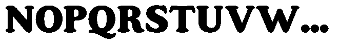 Astheric Contrast Extra Bold Font UPPERCASE