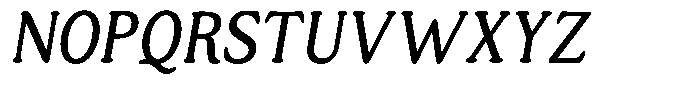 Astheric Contrast Extra Light Condensed Italic Font UPPERCASE