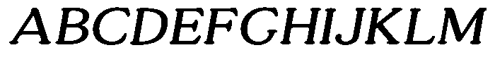 Astheric Contrast Extra Light Expanded Italic Font UPPERCASE
