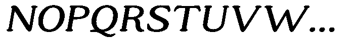 Astheric Contrast Extra Light Expanded Italic Font UPPERCASE