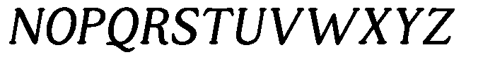 Astheric Contrast Extra Light Semi Condensed Italic Font UPPERCASE