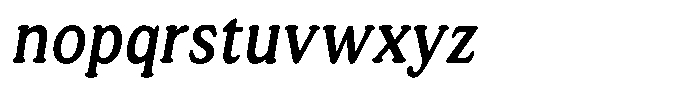 Astheric Contrast Light Condensed Italic Font LOWERCASE