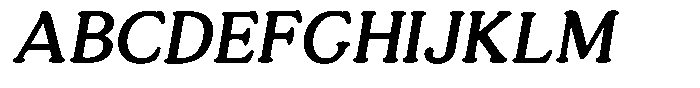 Astheric Contrast Light Italic Font UPPERCASE