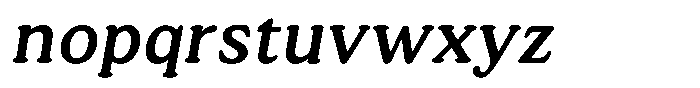 Astheric Contrast Light Italic Font LOWERCASE