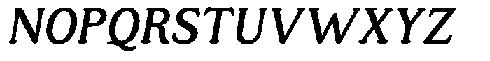 Astheric Contrast Light Semi Condensed Italic Font UPPERCASE