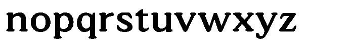 Astheric Contrast Light Semi Expanded Font LOWERCASE
