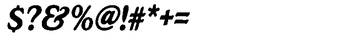 Astheric Contrast Medium Condensed Italic Font OTHER CHARS