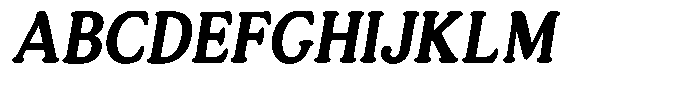 Astheric Contrast Medium Condensed Italic Font UPPERCASE