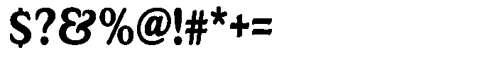 Astheric Contrast Medium Condensed Font OTHER CHARS