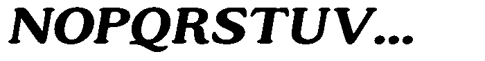 Astheric Contrast Medium Expanded Italic Font UPPERCASE