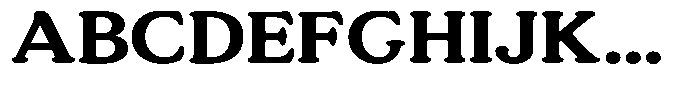 Astheric Contrast Medium Expanded Font UPPERCASE