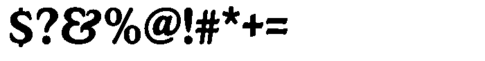 Astheric Contrast Medium Semi Condensed Font OTHER CHARS