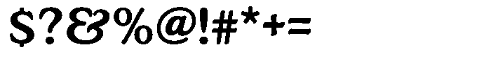Astheric Contrast Regular Font OTHER CHARS