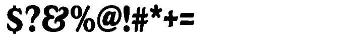 Astheric Contrast Semi Bold Condensed Font OTHER CHARS