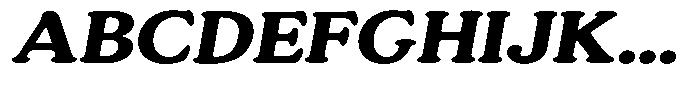 Astheric Contrast Semi Bold Expanded Italic Font UPPERCASE