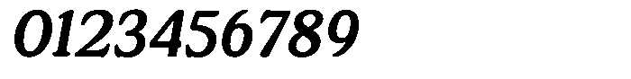 Astheric Contrast Semi Condensed Italic Font OTHER CHARS