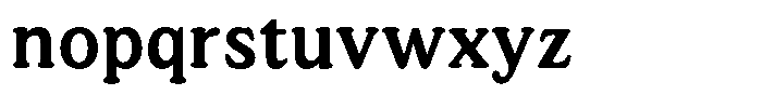 Astheric Contrast Semi Condensed Font LOWERCASE