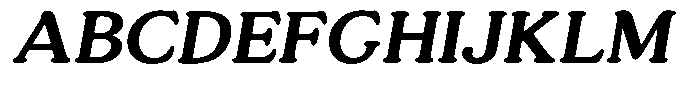 Astheric Contrast Semi Expanded Italic Font UPPERCASE