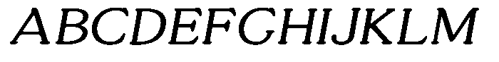 Astheric Contrast Thin Expanded Italic Font UPPERCASE