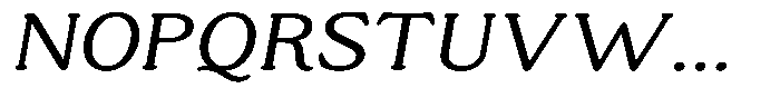 Astheric Contrast Thin Expanded Italic Font UPPERCASE