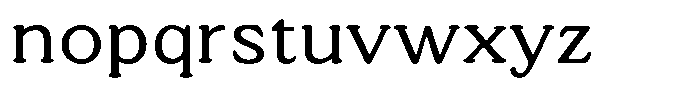 Astheric Contrast Thin Expanded Font LOWERCASE