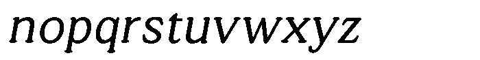 Astheric Contrast Thin Italic Font LOWERCASE