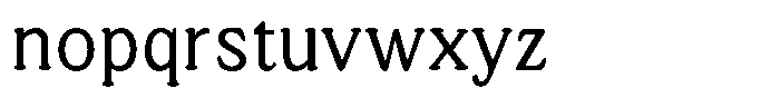 Astheric Contrast Thin Semi Condensed Font LOWERCASE