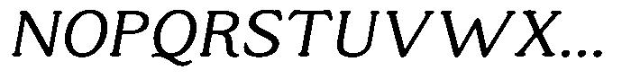 Astheric Contrast Thin Semi Expanded Italic Font UPPERCASE