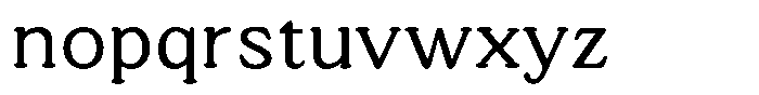 Astheric Contrast Thin Semi Expanded Font LOWERCASE