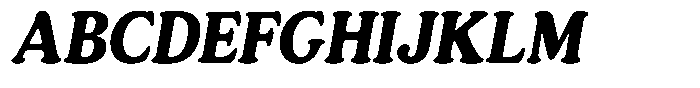 Astheric Extra Bold Condensed Italic Font UPPERCASE