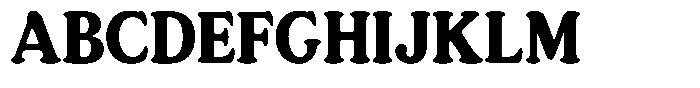 Astheric Extra Bold Condensed Font UPPERCASE
