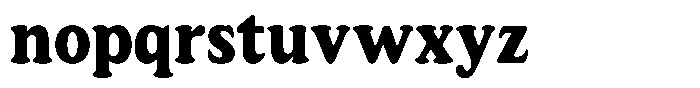 Astheric Extra Bold Condensed Font LOWERCASE