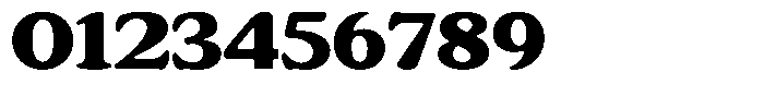 Astheric Extra Bold Expanded Font OTHER CHARS
