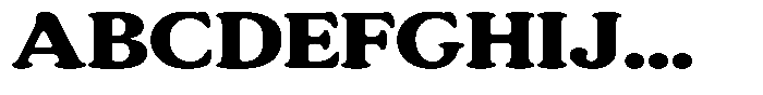 Astheric Extra Bold Expanded Font UPPERCASE