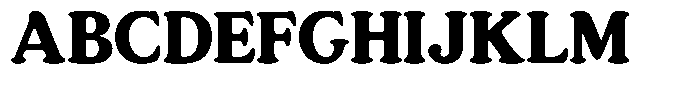 Astheric Extra Bold Semi Condensed Font UPPERCASE