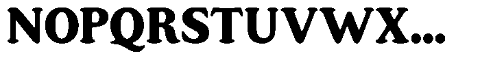 Astheric Extra Bold Semi Condensed Font UPPERCASE