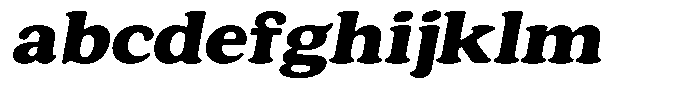 Astheric Extra Bold Semi Expanded Italic FONT