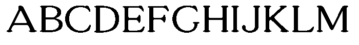 Astheric Extra Light Expanded Font UPPERCASE
