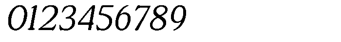 Astheric Extra Light Semi Condensed Italic Font OTHER CHARS