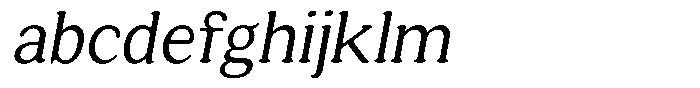 Astheric Extra Light Semi Condensed Italic FONT