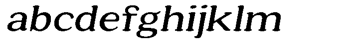 Astheric Light Expanded Italic FONT